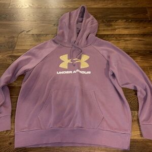 Sparkly Purple Under Armour Hoodie Large Women’s